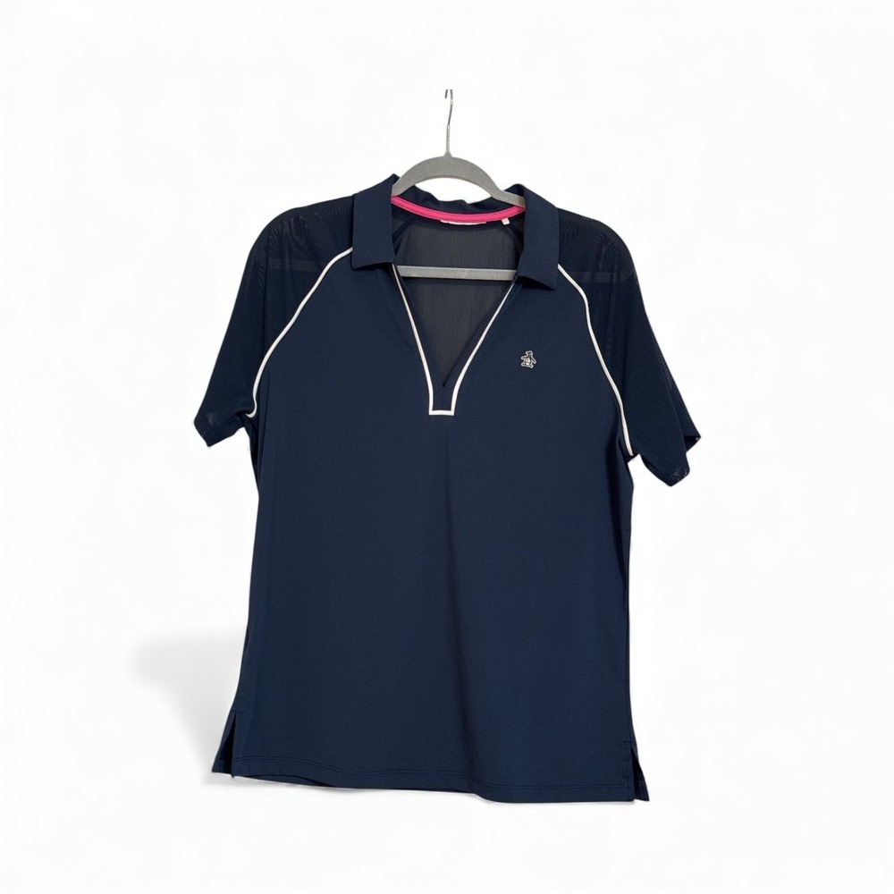 Original Penguin Women Performance Veronica Golf Polo Navy‎ Blue